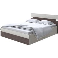 Кровать PROxSON Milton с ПМ 120x190 (дуб шамони светлый 124/ясень шимо темный)