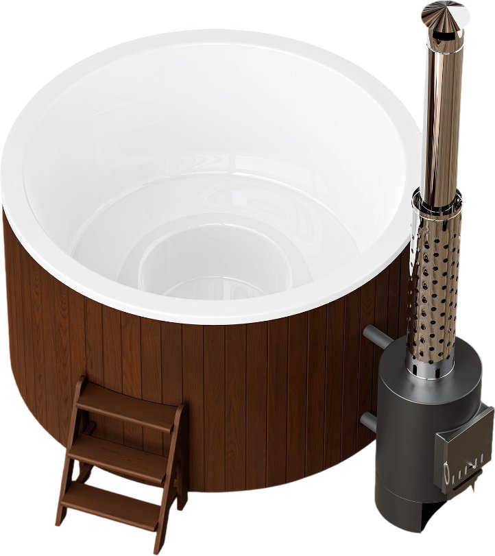 Купель PolarSpa Comfort термососна 195 Hot (темный)