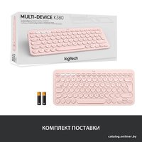 Клавиатура Logitech Multi-Device K380 Bluetooth 920-010569 (розовый)