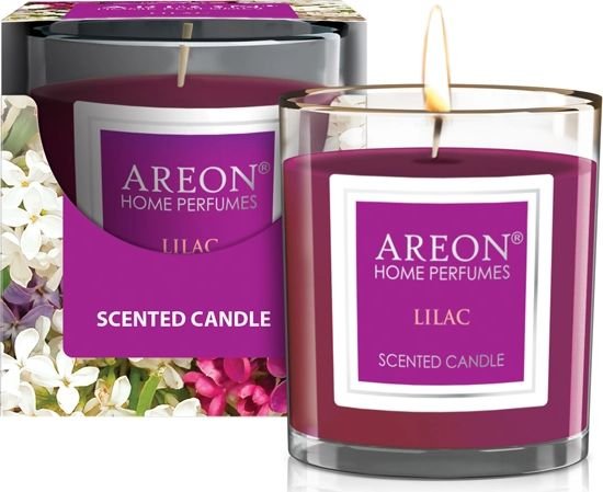 

Ароматизированая свеча Areon Home Parfume Lilac (120 г)
