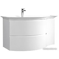  Belux Тумба под умывальник Версаль НП 111-02 (1, белый глянцевый)