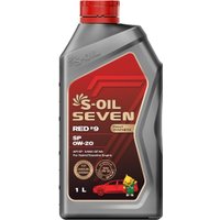 Моторное масло S-OIL SEVEN RED #9 SP 0W-20 1л в Солигорске