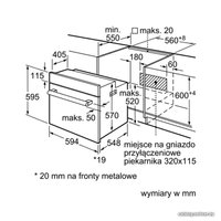 Электрический духовой шкаф Bosch HBF114BS1
