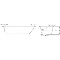 Ванна BLB Universal HG 150x70