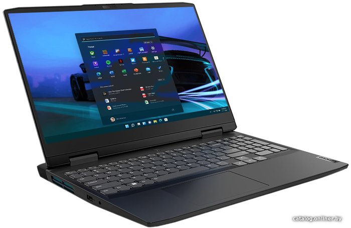 Lenovo IdeaPad Gaming 3 16IAH7 82SA00FBRK + рюкзак Goody Quantum (czarny)