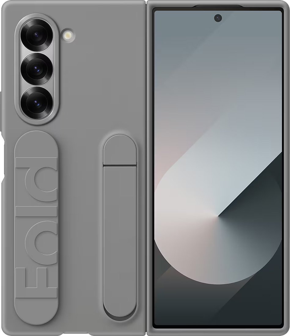 

Чехол для телефона Samsung Silicone Case Galaxy Z Fold 6 (серый)