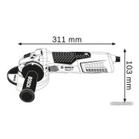 Угловая шлифмашина Bosch GWS 17-125 CIE [060179H002]