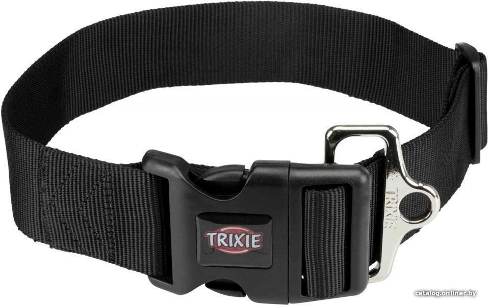 Ошейник Trixie Premium Collar L-XXL 1999401 (черный)