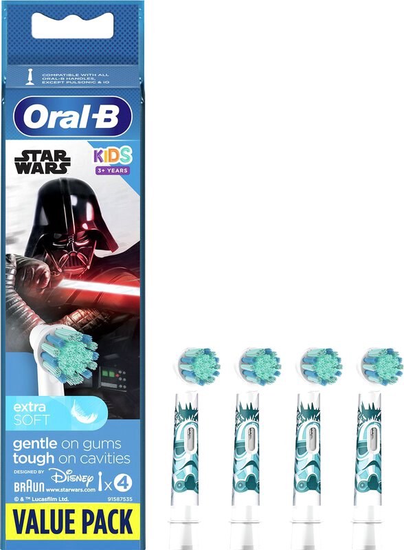 

Сменная насадка Oral-B Kids EB10S Star Wars (4 шт)