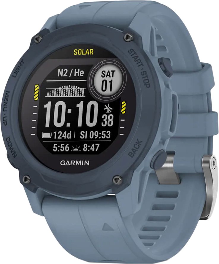 

Умные часы Garmin Descent G1 Solar (синий)