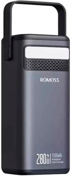 

Внешний аккумулятор Romoss PMT75 75000mAh (черный)