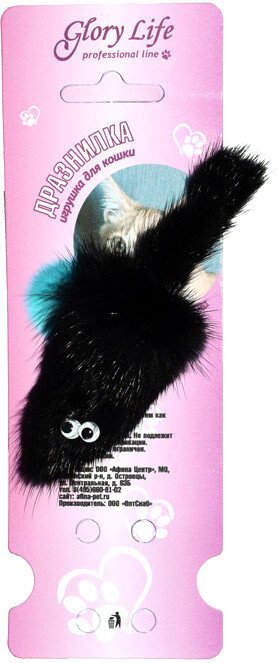 

Игрушка для кошек Glory Life Мышь норка М 146031