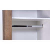 Шкаф распашной Polini Kids Ameli 4010 с ящиками 0002763.174 (белый/дуб крафт золотой)