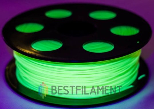 

Пластик Bestfilament PETG 1.75 мм 500 г (голубой флуоресцентный)