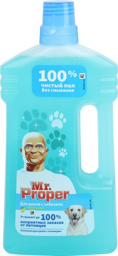 Средство для пола Mr. Proper Для домов с собаками Свежий цитрус 1 л
