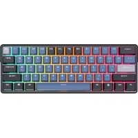 Клавиатура Royal Kludge RK61 Plus RGB (черный, RK Cyan)