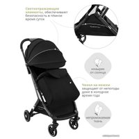 Коляска прогулочная «книга» Indigo Onyx (черный)