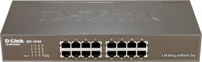 Неуправляемый коммутатор D-Link DES-1016A