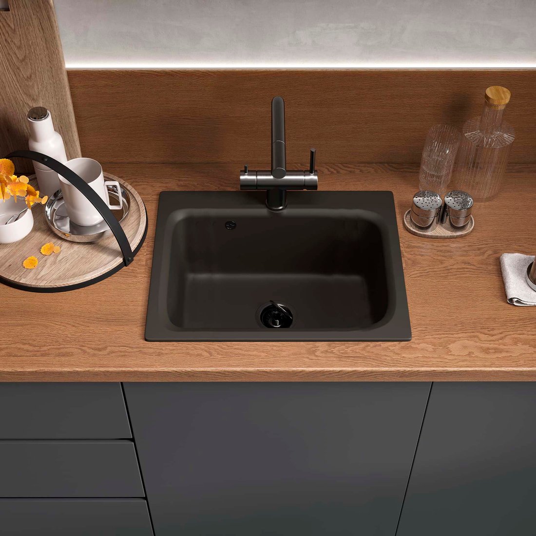 

Кухонная мойка Reflexion Optima RX0952BL
