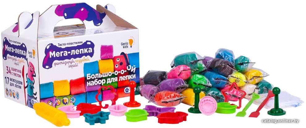 Набор для лепки Genio Kids Мега лепка TA1084