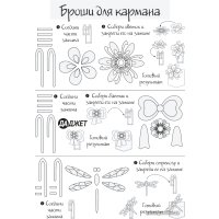 Набор трафаретов Даджет RU0156 (набор для принцесс)