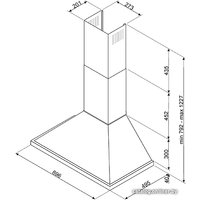 Кухонная вытяжка Smeg KPF9AN