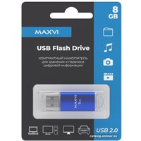 USB Flash Maxvi MP 8GB (синий)
