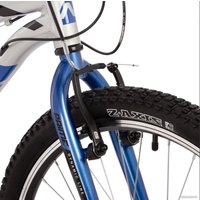 Велосипед Novatrack Prime 18 V 2024 24AHV.PRIME.11SL4 (серебристый)