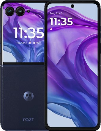 Телефон Motorola Razr 50 Ultra 12GB/512GB (полночный синий)