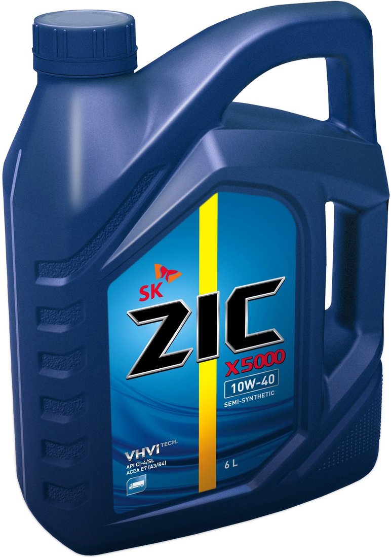 

Моторное масло ZIC X5000 10W-40 6л