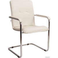 Офисный стул Белс Rumba Chrome V 450390/V18 (кожзам бежевый) в Орше