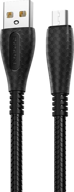 

Кабель Borofone BX38 microUSB 1 м (черный)