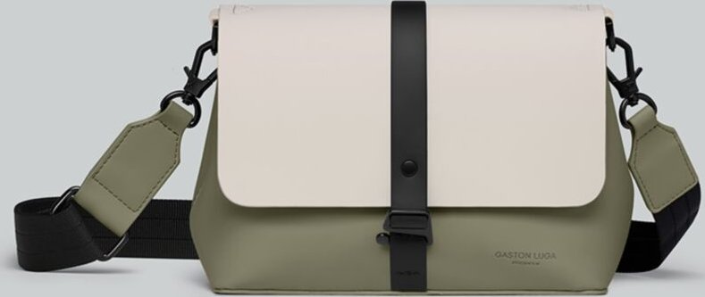 Сумка на пояс Gaston Luga Splash Crossbody Bag (кремовый/шалфей)