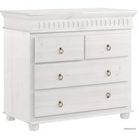 Комод ММЦ Хельсинки (белый воск)