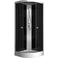 Душевая кабина Oda 8520NT (черный/тонированное стекло)