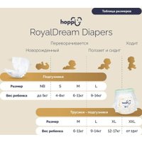 Трусики-подгузники Hoppi RoyalDream XXL от 15кг HB-041-XXL (28шт)