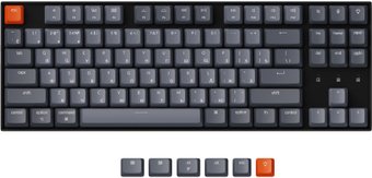 Keychron K8 White LED K8-G1-RU (Gateron G Pro Red)