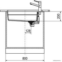 Кухонная мойка Franke Kubus 2 KNG 110-62 125.0512.517 (белый)