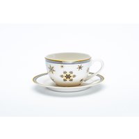 Набор чашек Choosing Porcelain Золотые снежинки RN10070S6-SNFK