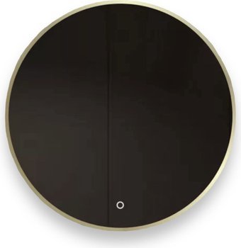 eMZe Led с подсветкой и УФ-окантовкой D60 LED.UV.60.60.AUR (золото)