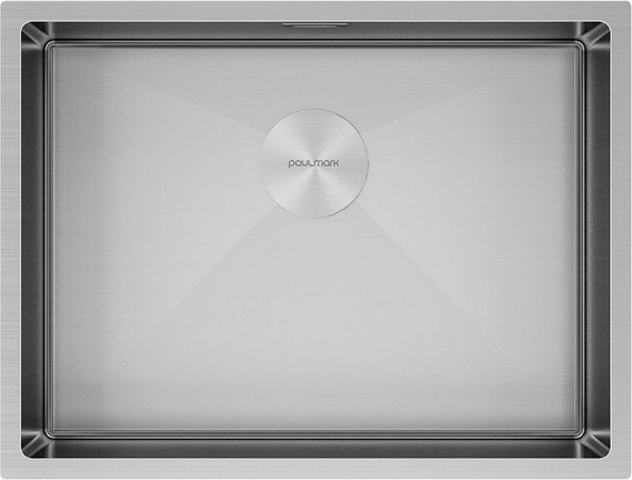 Кухонная мойка Paulmark Next 58 Uni PM215844-BS (стальной/брашированная сталь)