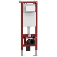 Инсталляция для унитаза Asten Readle Zentralmodul AR0501-0601CH c кнопкой (хром)
