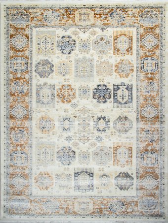 Ковер для жилой комнаты Merinos Zumma F596-STAN-ORANGE (2.8x3.8)