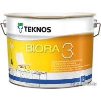Краска Teknos Biora 3 9л (белый)