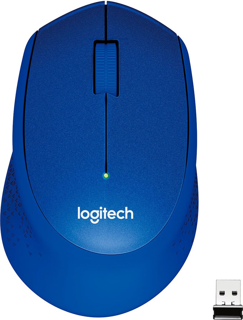 

Мышь Logitech M330 Silent Plus (синий)
