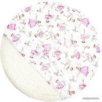 Простыня Amarobaby Балерины AMARO-5101-B (розовый)