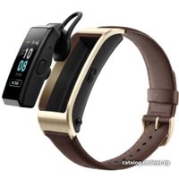 Браслет-гарнитура Huawei TalkBand B5 (золотистый/коричневый)