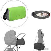 Универсальная коляска BEBETTO Magnum (3 в 1, 193, черная рама)