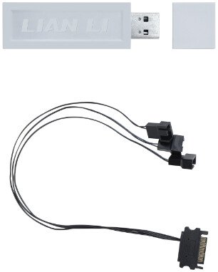 Контроллер скорости и подсветки вентиляторов Lian Li L-Wireless Controller G89.RF-T-W.R2