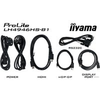 Интерактивная панель Iiyama LH4946HS-B1